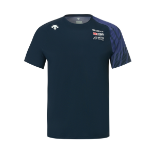 Коллекция для бега Мужская футболка для бега Descente, nv-salute