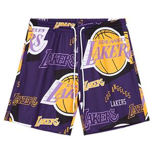 Mitchell Ness Мужские и женские шорты Mitchell & Ness Casual Purple