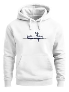 Толстовка Neverless Bär Kanu, белый