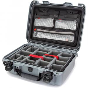 Жесткий футляр Nanuk 925 с профессиональным фотокомплектом (серебристый, 21 л)