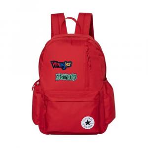 Converse Полиэстеровый рюкзак обычный унисекс красный, Nest Wood