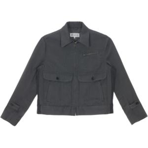 Куртка на молнии Maison Margiela, серый