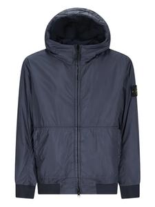 Куртка-бомбер с капюшоном Stone Island, синий