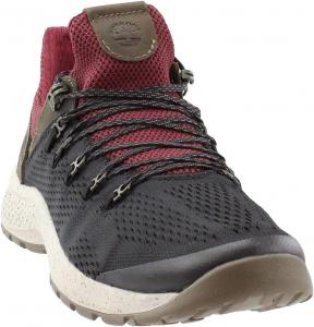 Кроссовки Timberland Flyroam Trail Mixed-Media для мужчин, Black/Burgundy Fabric