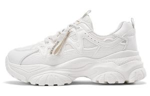 Кроссовки WARRIOR Chunky Sneakers Women's Low-top Beige, бежевый