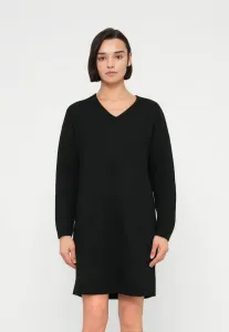 Платье-Джемпер vilovira с v-образным вырезом Vila, Black Beauty