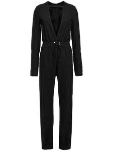 Комбинезон Rick Owens DRKSHDW с V-образным вырезом, черный