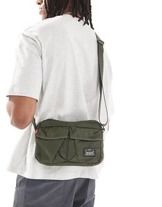 Сумка через плечо Levi's Mission Bay оливково-зеленого цвета