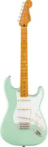 Squier FSR Classic Vibe '50s Stratocaster, гриф из клена, белый медиатор, Surf Green