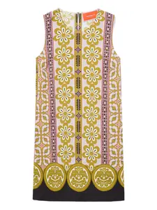 Платье мини с цветочным принтом La DoubleJ, розовый