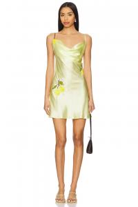 Мини-платье Galli Leslie Amon, yellow lemon