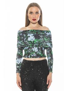 Ханна Топ ALEXIA ADMOR, цвет black floral