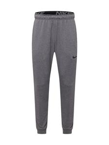 Длинные брюки NIKE Tapered Workout Pants, темно-серый
