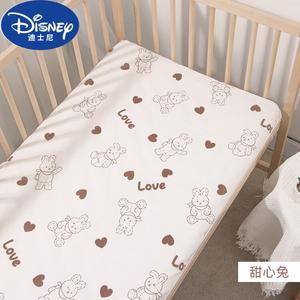 Disney Простыня на резинке для детской кроватки 120х65х5 см, 100% хлопок, цвет Sweet Rabbit