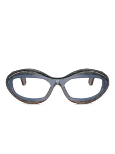 Очки в овальной оправе Alain Mikli, синий