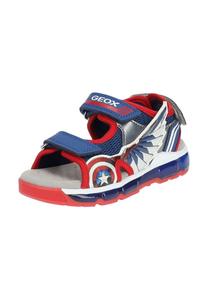 Сандалии из искусственной кожи/сетки Geox, мультиколор