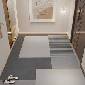 Xinglianxin Ковер 120х180 см из ПВХ для прихожей, моющийся, с узором, 1 см толщина