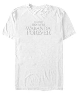 Мужская футболка Wakanda Forever Clear с коротким рукавом Fifth Sun, белый