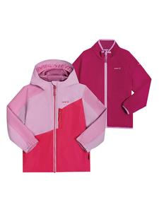 Куртка-дождевик 3-в-1 "Estella" розово-фиолетового цвета Kamik