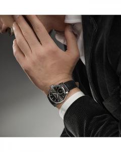 Часы Frederique Constant Classic с датой производства, 40 мм, черный