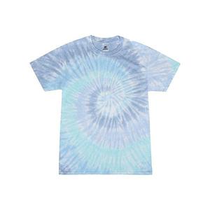 Футболка Youth с мультиколорным принтом тай-дай Colortone, Lagoon