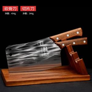 Plys Ножи Dragon Spring, набор из двух кованых клинков + подставка из сандалового дерева