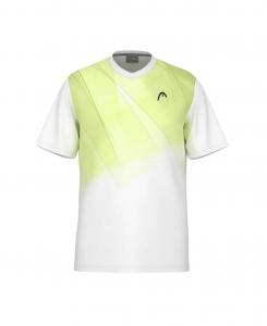 Детская теннисная футболка Topspin Head, Vision light lime