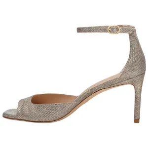 /SW Nudistia сандалии с ремешком 7,5 см женские золотисто-умбровые Stuart Weitzman, Original Shoe Box Included