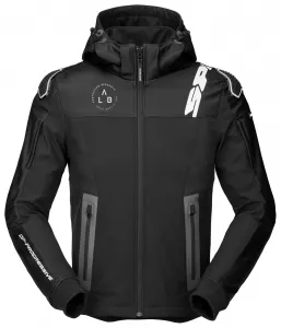 Худи воина Spidi, черный/белый