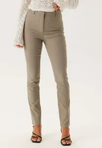 Брюки с высокой талией Bubbleroom, Light Brown