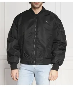 Бомбер Regular fit Calvin Klein Jeans, черный