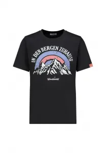 Футболка с принтом bergmotiv Sublevel, Dark-Grey