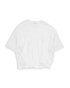 Футболка с объемным низом Acne Studios, серый