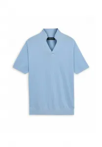 Рубашка поло с открытым воротником Brooks Brothers, Blue