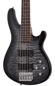 Электрический бас-гитар Schecter C-5 Plus. Угольный градиент