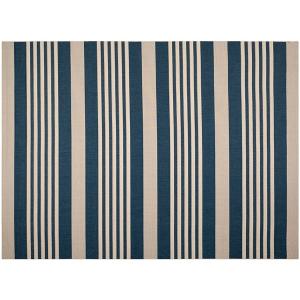 Полосатый коврик для внутреннего и наружного использования Safavieh, мультиколор, 199x199 см, круглый