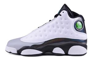 Кроссовки Jordan Air Jordan 13 Vintage Basketball Women 414574-115, белый/темно-синий/светло-голубой