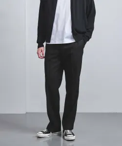 Современные прямые брюки в полоску United Arrows, цвет Black