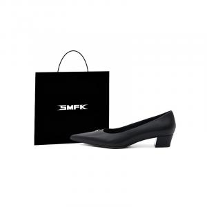SMFK Толстые каблуки на высокой шпильке Wilderness Black, цвет Wilderness Black