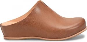 Ботинки KORK-EASE Women's para Slip-On Leather Clog Flats with Comfort Cushioned Footbed, Brown
