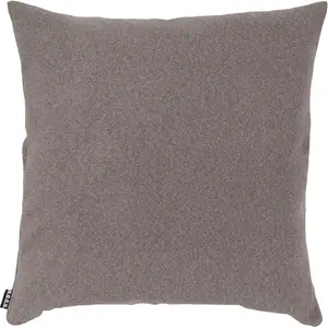 Декоративная подушка Livigno с эффектом шерсти, наволочка с наполнителем, 1 шт. H.O.C.K., Grau + unifarben