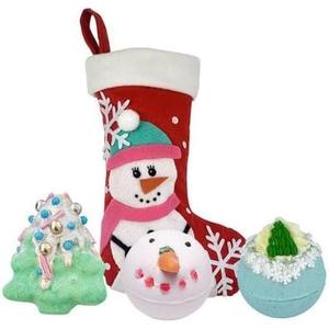 Снежная леди самодельные бомбочки для ванны Bomb Cosmetics