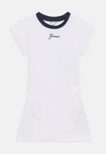 Детское платье, повседневное платье Guess, Pure White