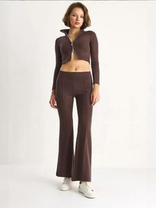 Брючный костюм Bianco Lucci, коричневый