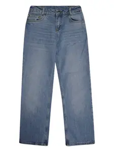 Джинсы из денима с пятью карманами Liu Jo Kids, синий