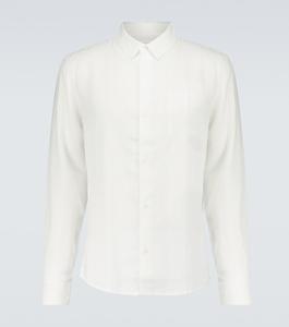 Льняная рубашка монако Derek Rose, белый