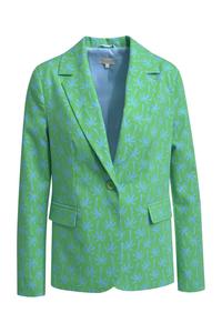 Блейзер Milano Italy, зеленый