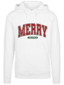 Пуловер F4NT4STIC Hoodie Weihnachten Varsity Retro, белый