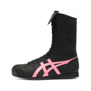 Onitsuka Tiger Модель MEXICO 66 устойчивые к истиранию высокие кроссовки Casual Unisex черный розовый
