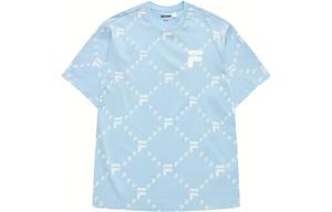 Футболка унисекс светло-голубого цвета FILA FUSION